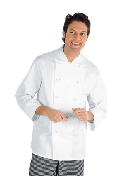 giacca cuoco taglie forti calibrata big chef